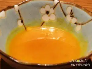 Salsa de miso y naranja