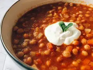guiso de garbanzos marroquí